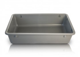 CRS 850 baggage tub for airport baggage handling conveyors