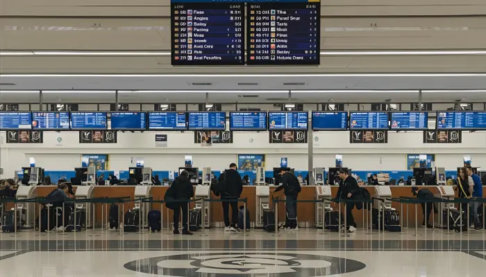 airport Check-in counter -  Mexeltec