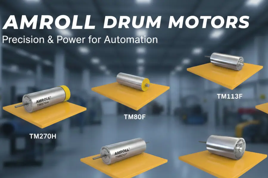 Advantages of Using Amroll Drum Motors in Belt Conveyors - Mexeltec