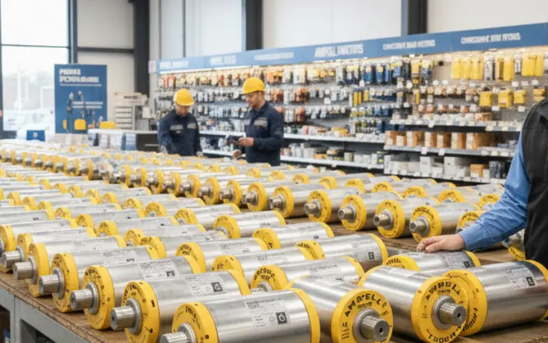 AMROLL drum motor conveyor drive supplied by authorized distributor Mexeltec India