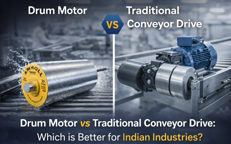 Drum Motor vs Traditional Conveyor Drive