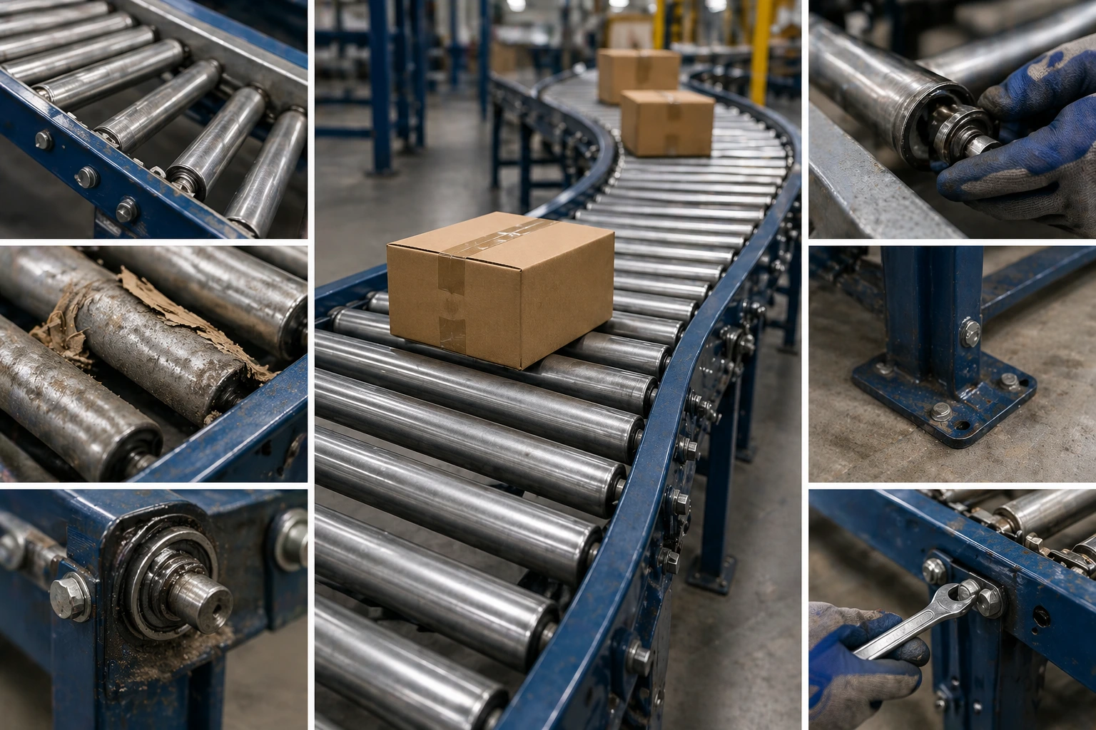 Common Problems in Roller Conveyors and How to Fix Them (Complete Guide)