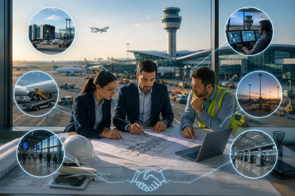 Baggage handling consultants design and planning the whole process - mexeltec